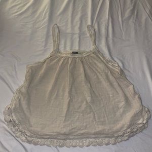 Aerie Cream Colored Tank Top